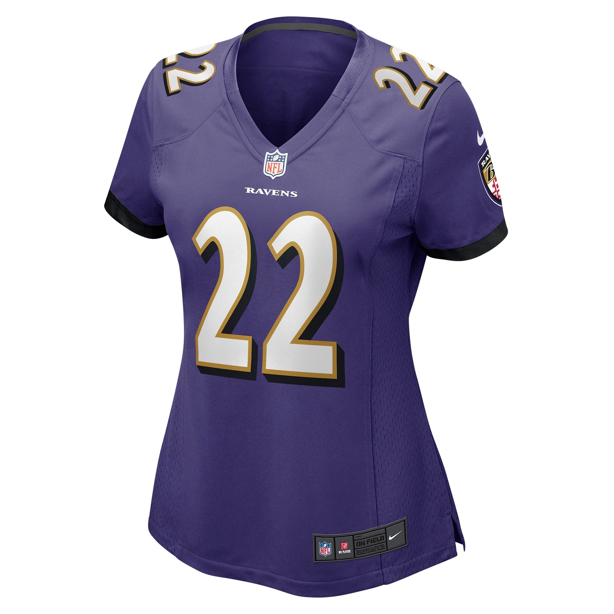 Women's Nike Damarion Williams Purple Baltimore Ravens Player Game Jersey