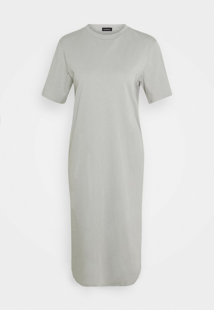 Outlet Garantie De Qualité 100% Even&Odd Basic midi Jerseykleid – Robe en jersey robes col rond femme XS