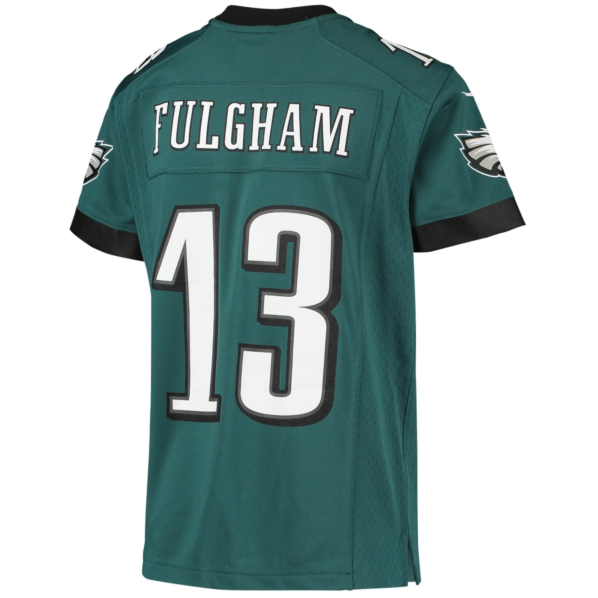 Youth Nike Travis Fulgham Midnight Green Philadelphia Eagles Game Jersey
