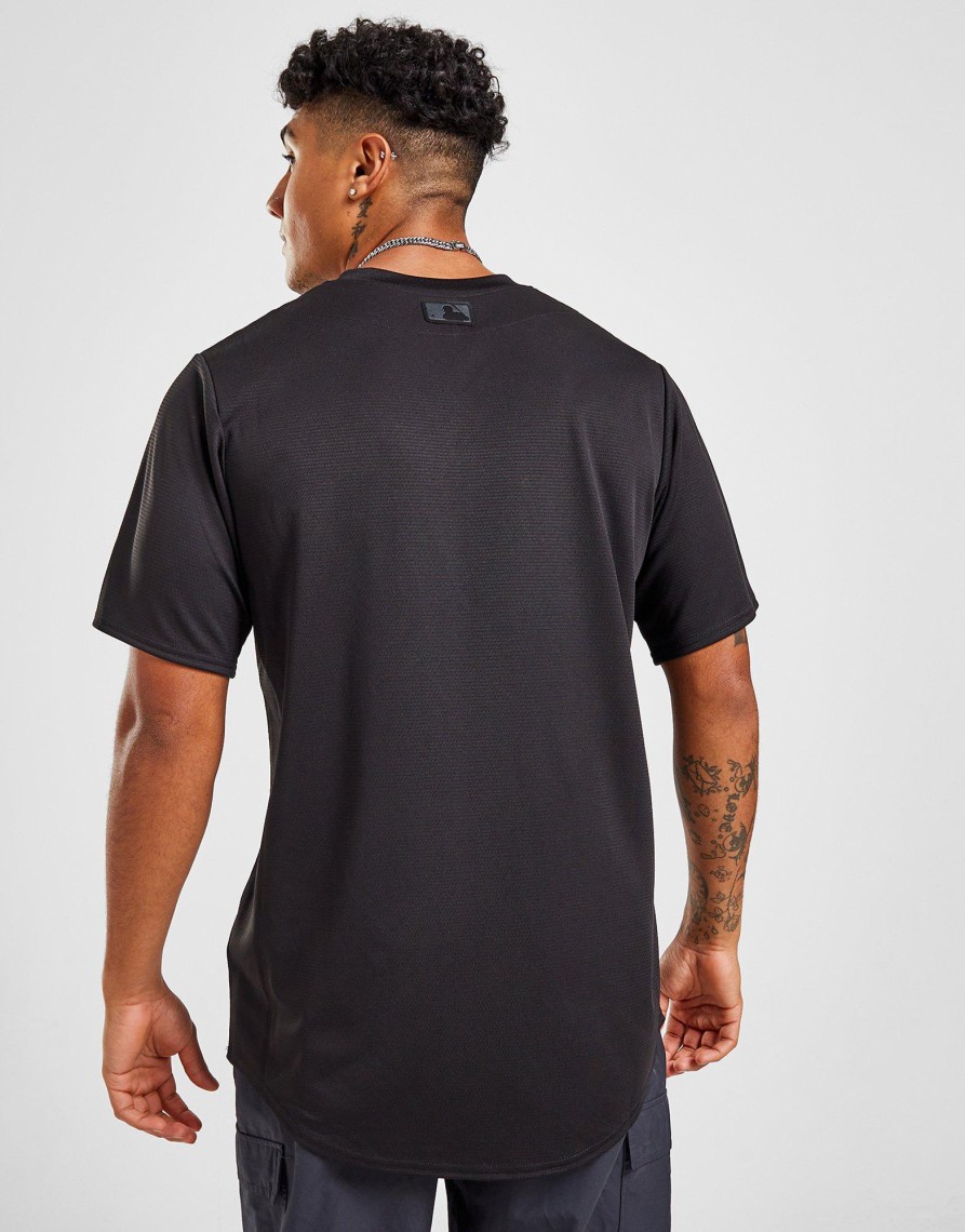 Discount Nike MLB Chicago White Sox Triple Black Jersey Sort S