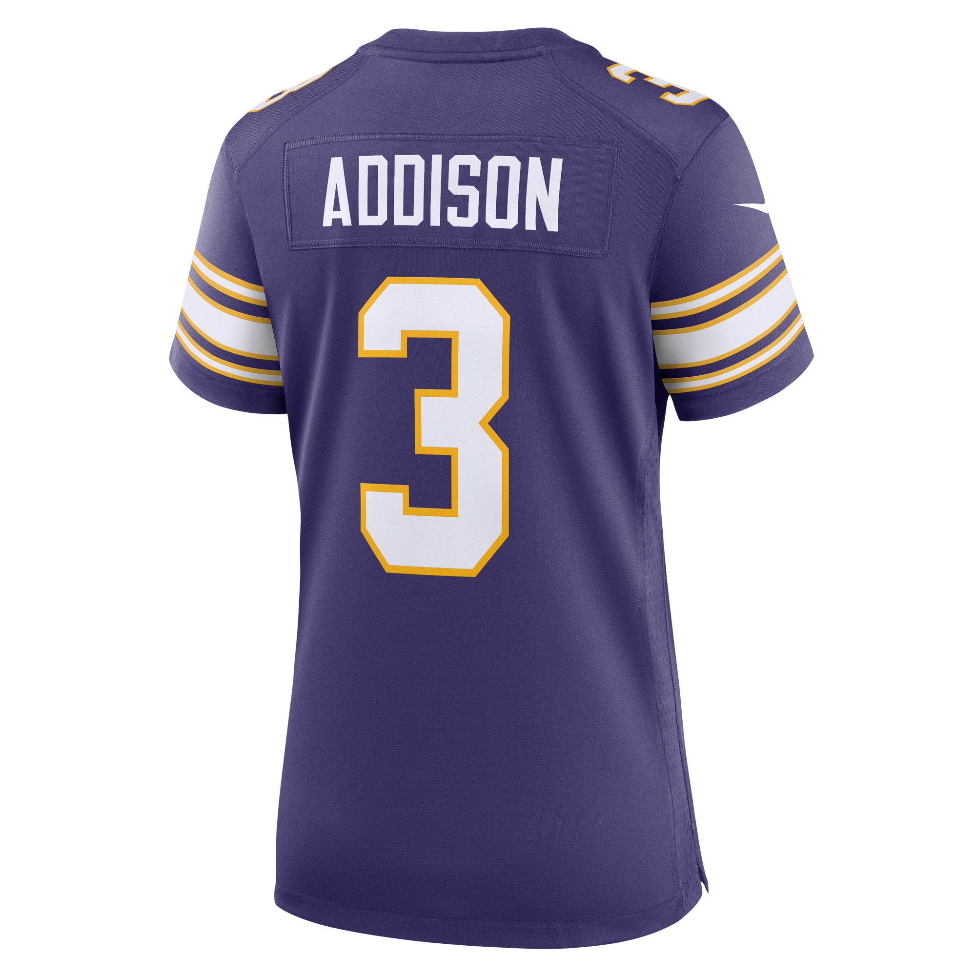Jordans Addison Minnesota Vikings Nike Women's Classic Player Game Jersey - Purple