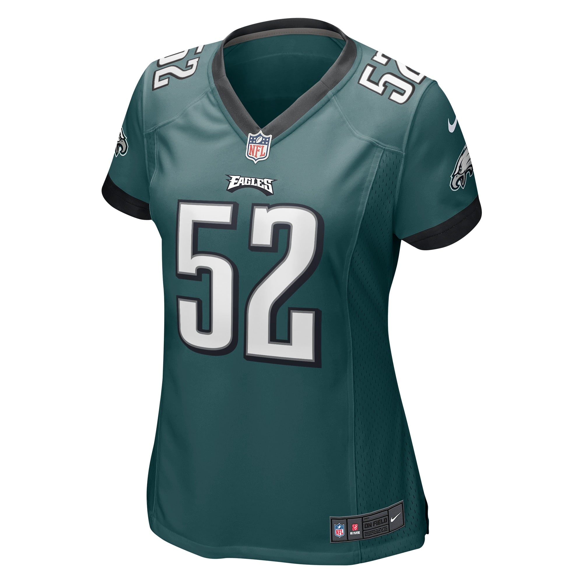 Women's Nike Davion Taylor Midnight Green Philadelphia Eagles Game Jersey
