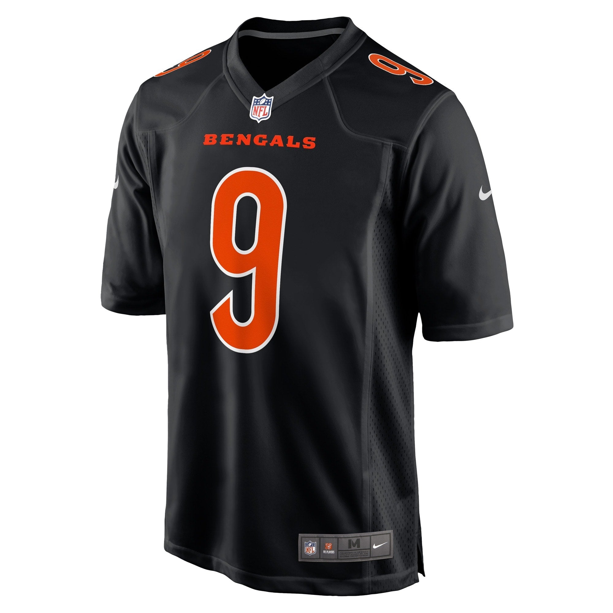 Men's Nike Joe Burrow Black Cincinnati Bengals Game Fashion Jersey