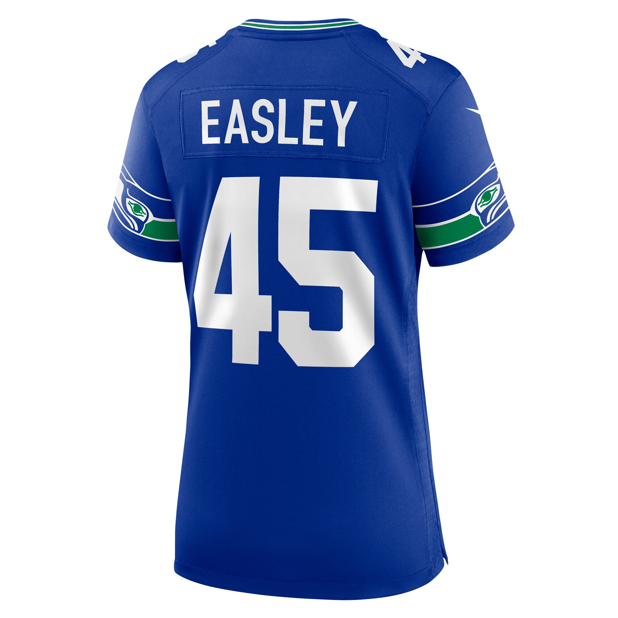 Kenny Easley Seattle Seahawks Nike Women's Throwback Retired Player Game Jersey - Royal