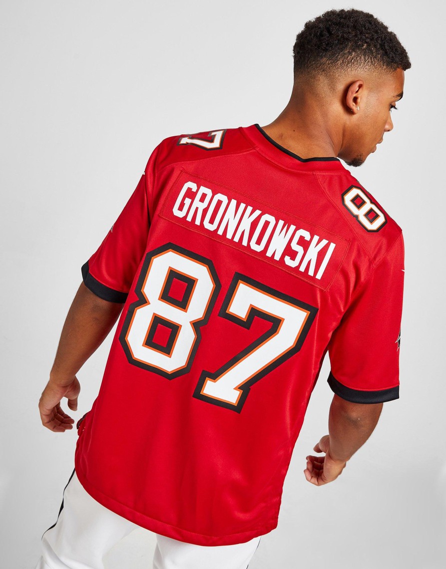 Sale Nike NFL Tampa Bay Buccaneers Gronkowski #87 Jersey Rød S