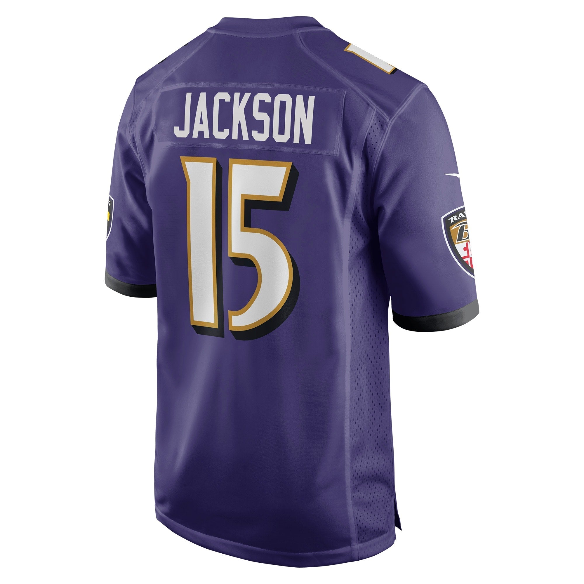 Men's Nike DeSean Jackson Purple Baltimore Ravens Game Player Jersey