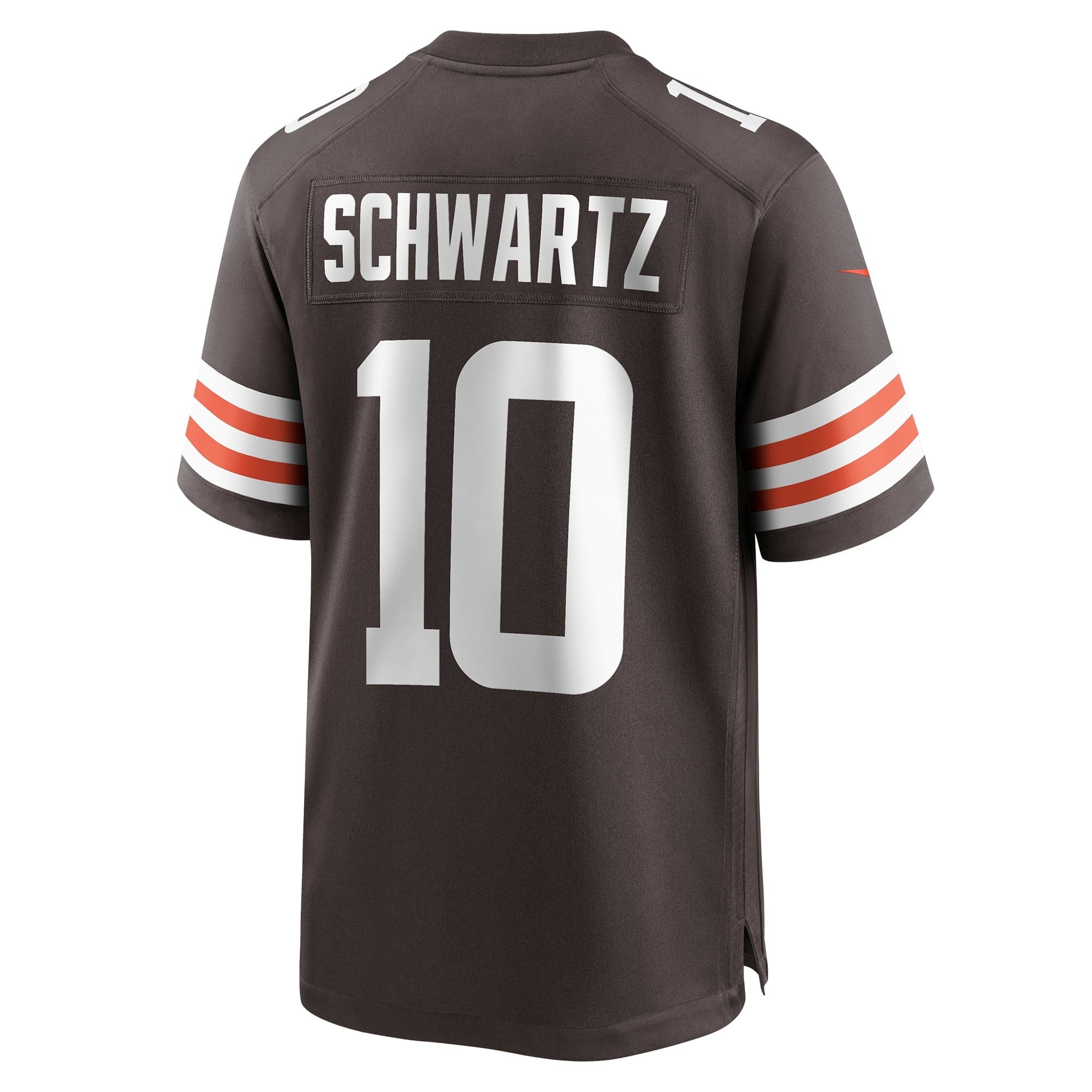 Men's Nike Anthony Schwartz Brown Cleveland Browns Game Jersey