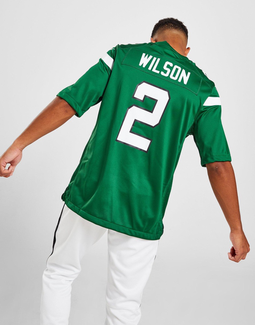 Sale Nike NFL New York Jets Wilson #2 Jersey Grøn S