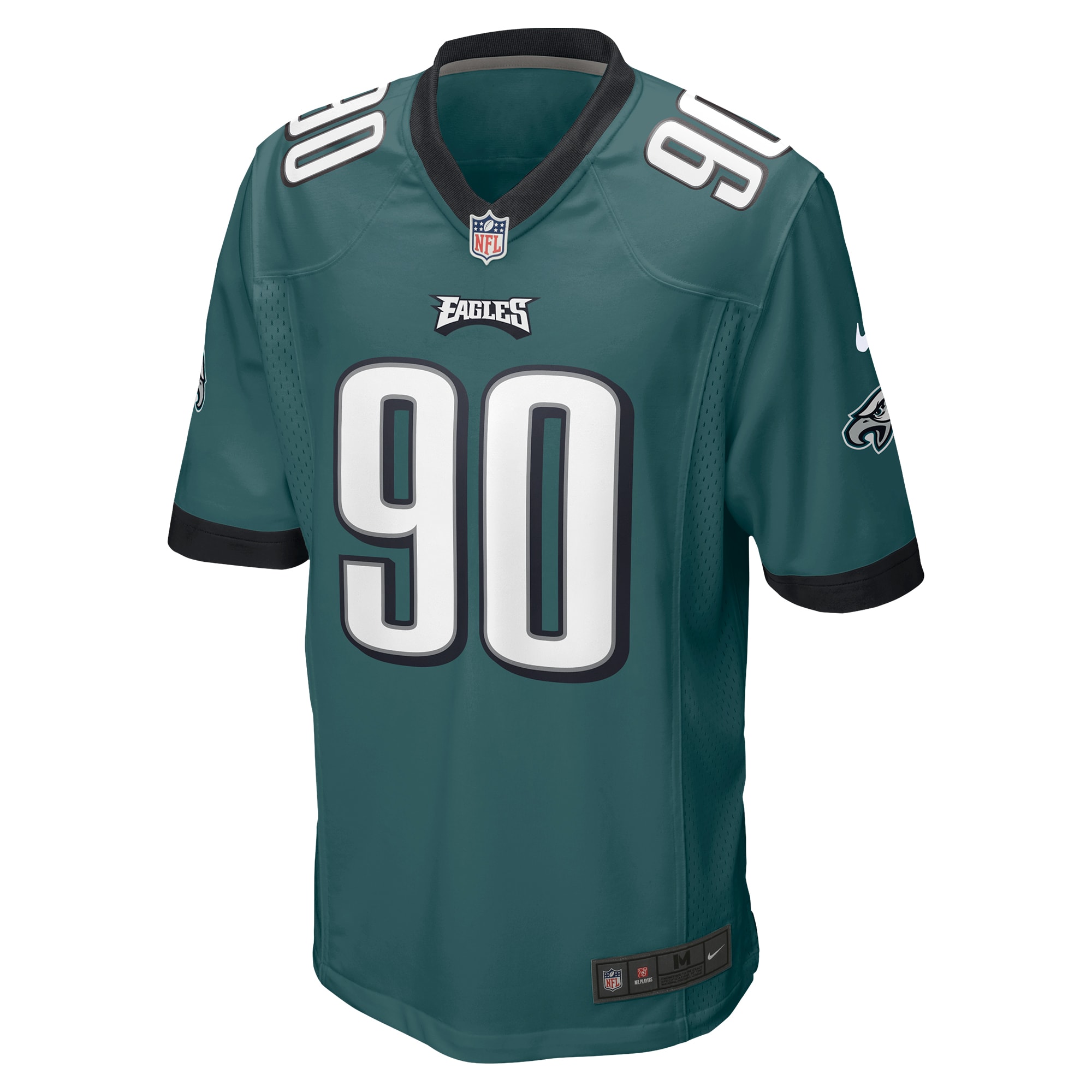 Jordans Davis Philadelphia Eagles Nike Player Game Jersey - Green