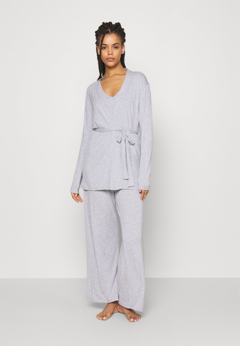 Cheap Anna Field 3 PIECE JERSEY LOUNGE SET – Pijama – Mottled Light Grey, Mujer 3XL