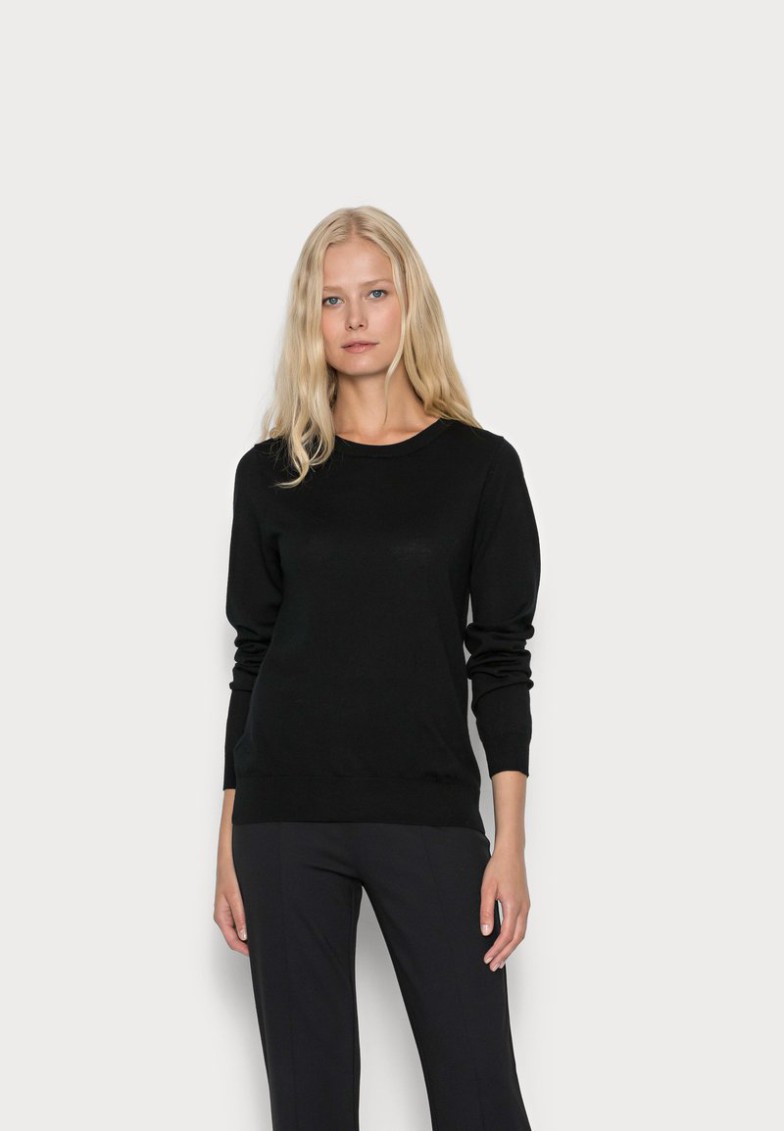 Discount Anna Field MERINO WOOL JUMPER – Jersey De Punto – Black, Mujer L