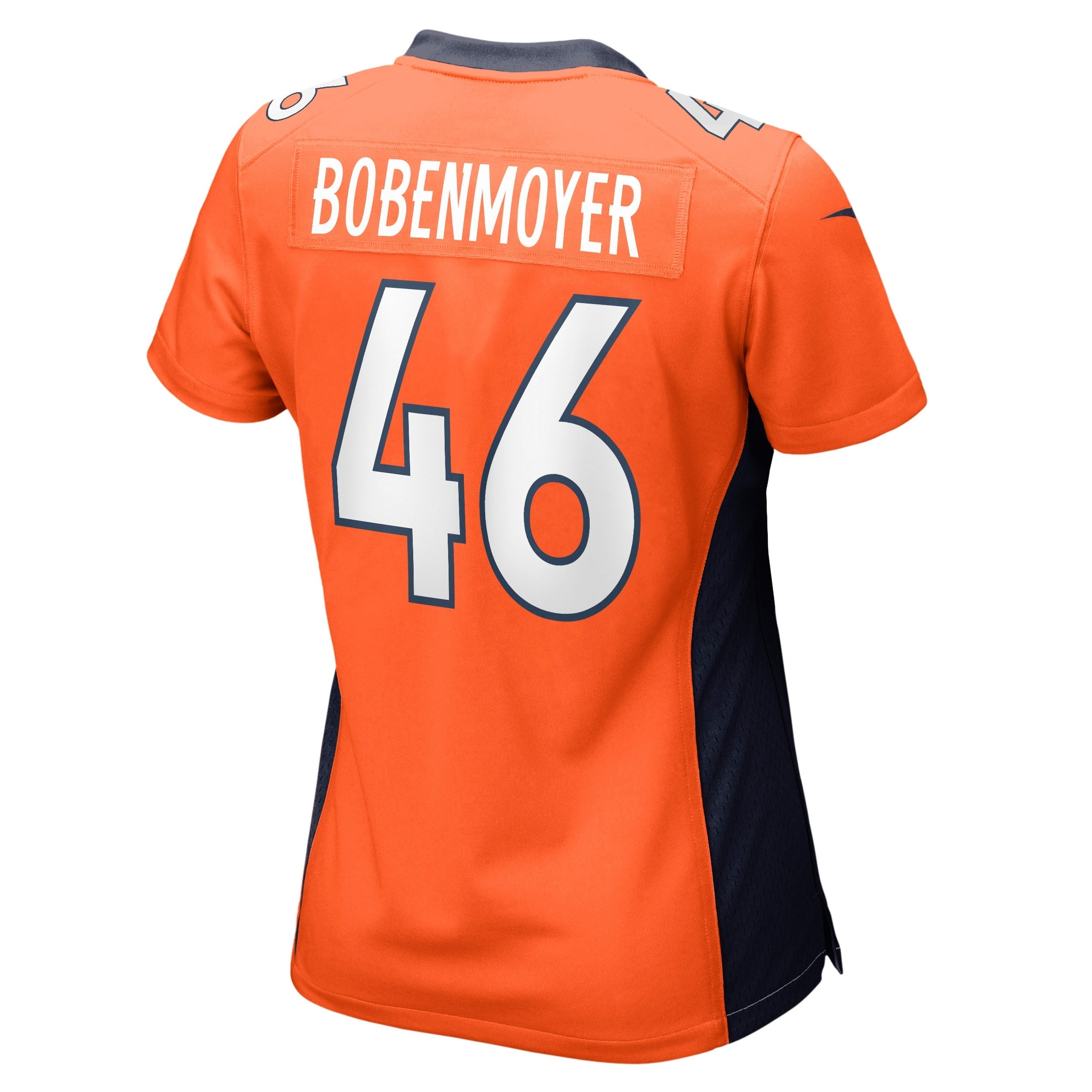 Women's Nike Jacob Bobenmoyer Orange Denver Broncos Game Jersey