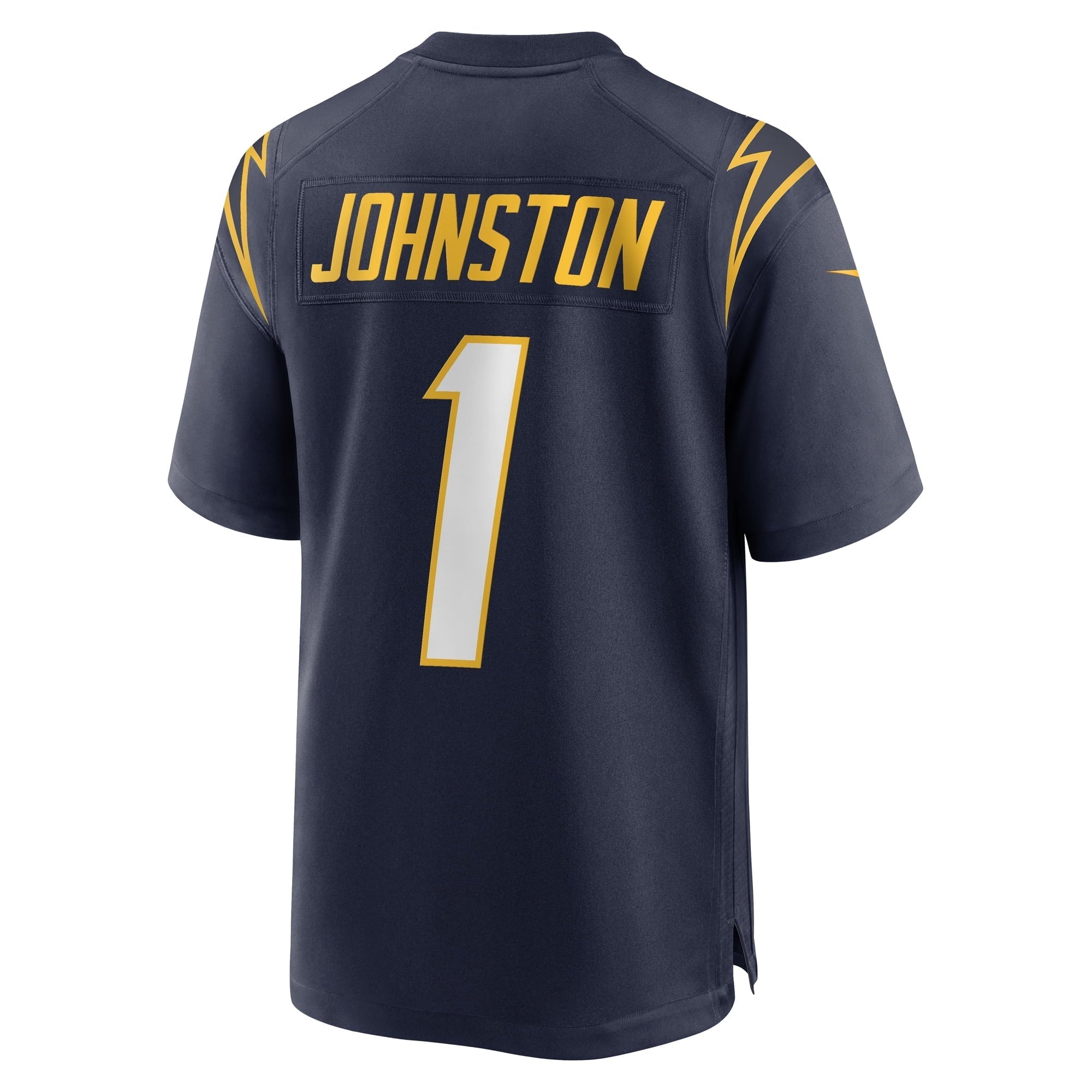 Men's Nike Quentin Johnston Navy Los Angeles Chargers Alternate Game Jersey