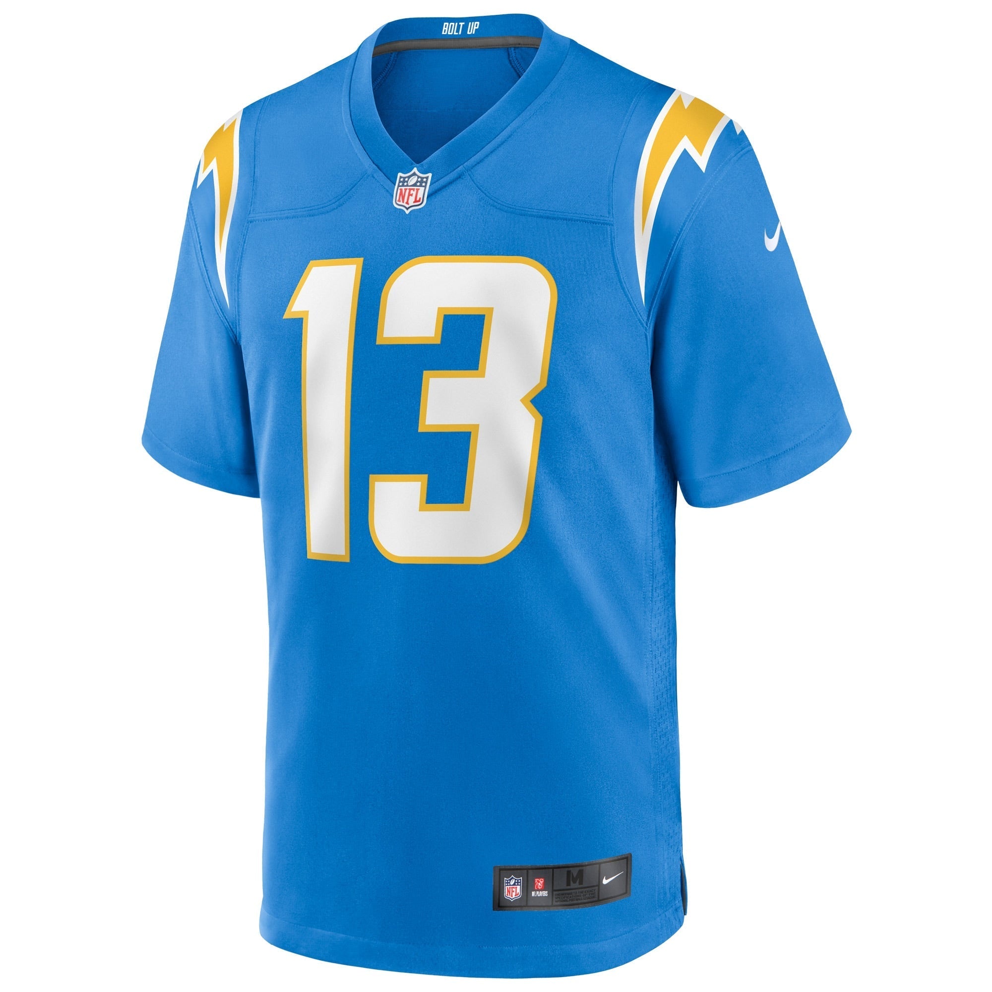 Men's Nike Keenan Allen Powder Blue Los Angeles Chargers Game Player Jersey