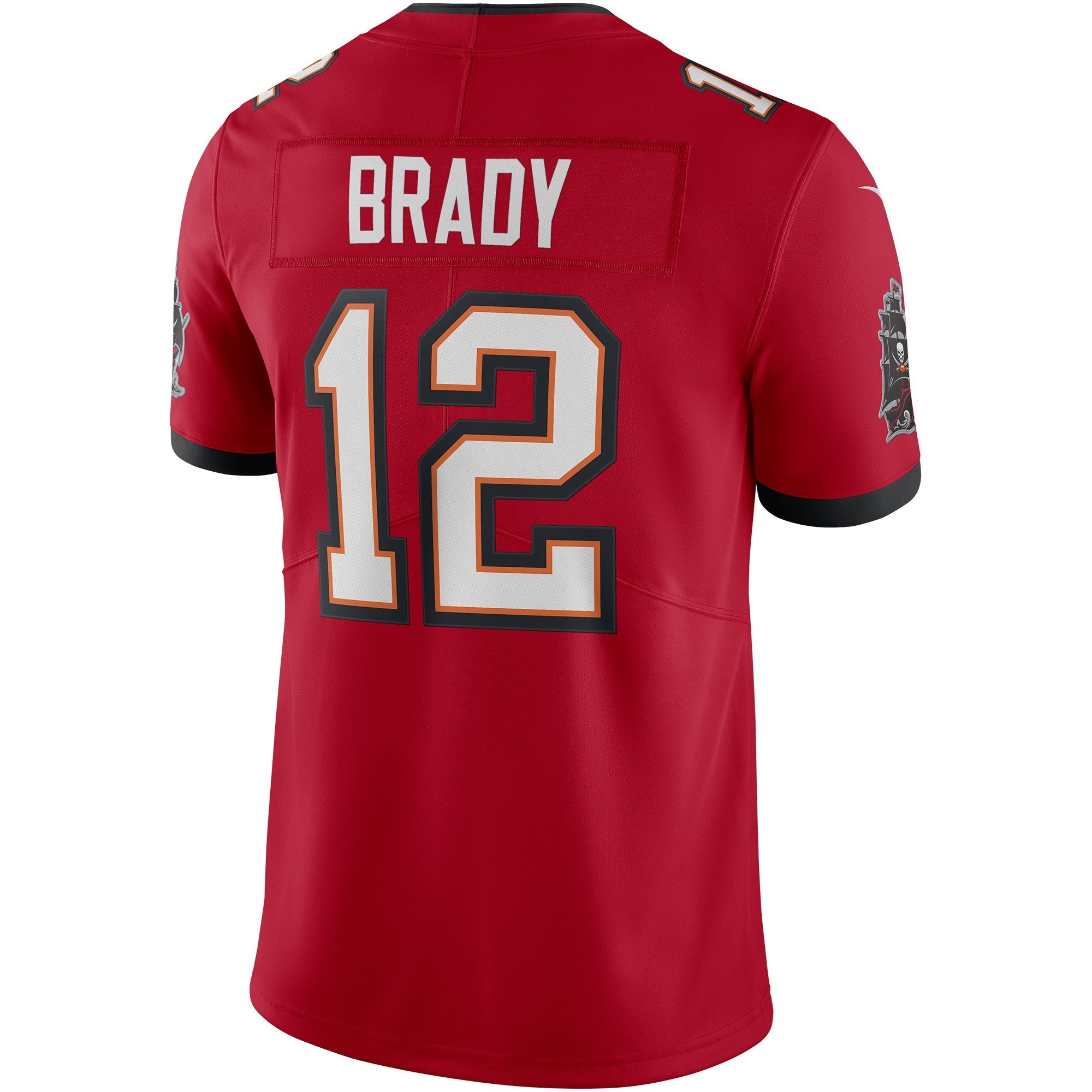 Men's Nike Tom Brady Red Tampa Bay Buccaneers Vapor Limited Jersey