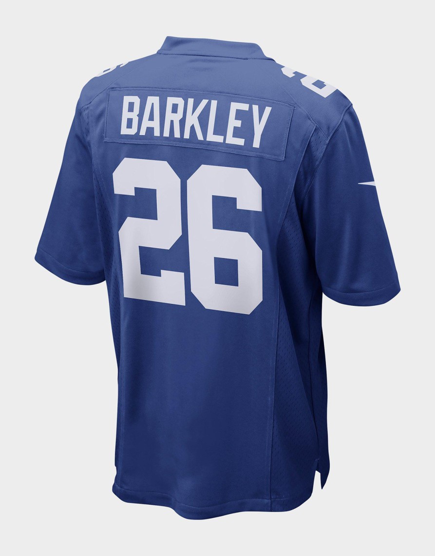 Cheap Nike NFL New York Giants Barkley #26 Jersey Blå S
