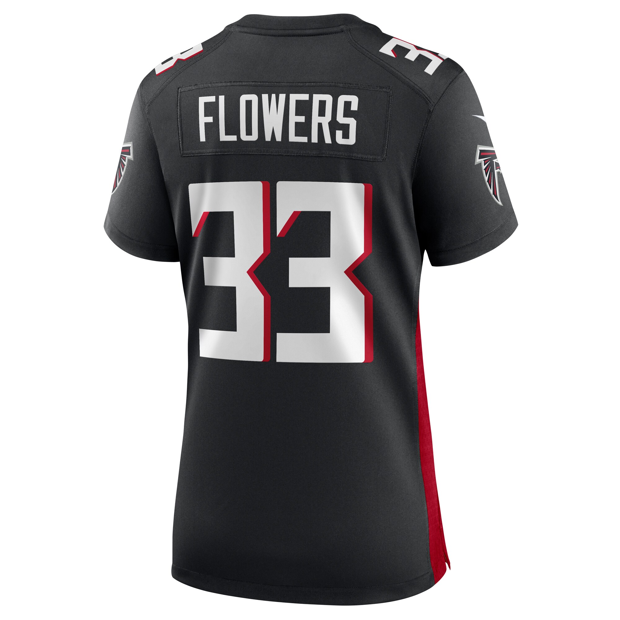 Tre Flowers Atlanta Falcons Nike Women's Team Game Jersey -  Black
