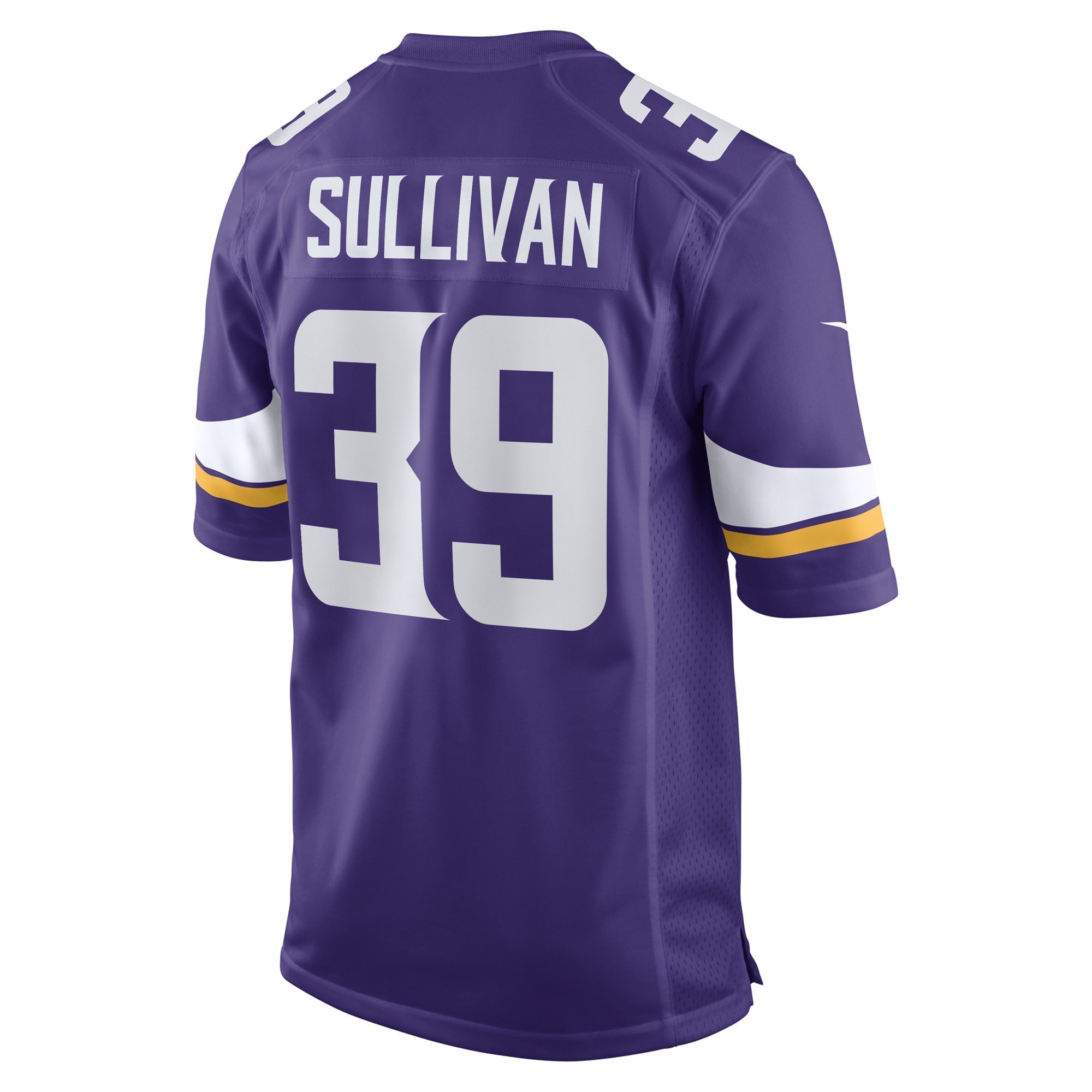 Men's Nike Chandon Sullivan Purple Minnesota Vikings Game Player Jersey