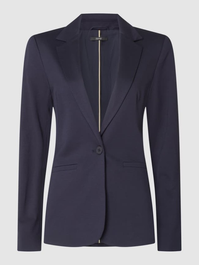 Cheap Esprit Collection Blazer Aus Jersey – Marineblau 34
