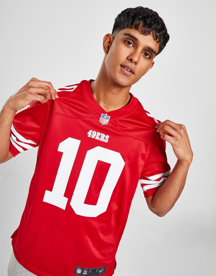 Outlet Nike NFL San Francisco 49ers Garoppolo #10 Jersey Rød S