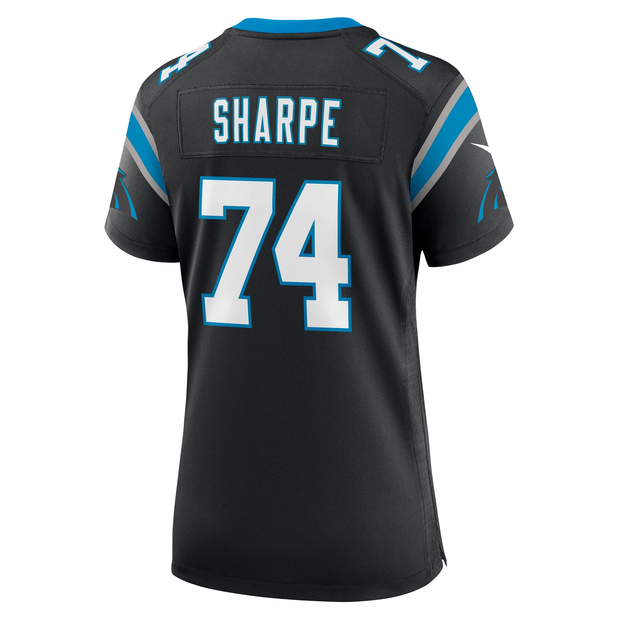 David Sharpe Carolina Panthers Nike Women's Team Game Jersey -  Black