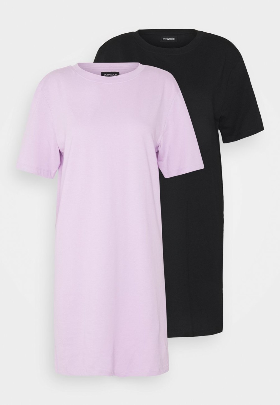 Clearance Even&Odd Prix Favorable 2 PACK – Robe en jersey robes col rond femme XS