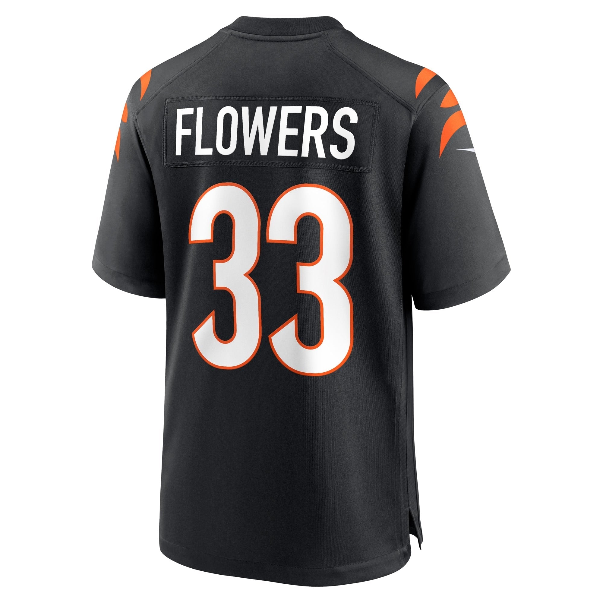 Men's Nike Tre Flowers Black Cincinnati Bengals Game Jersey