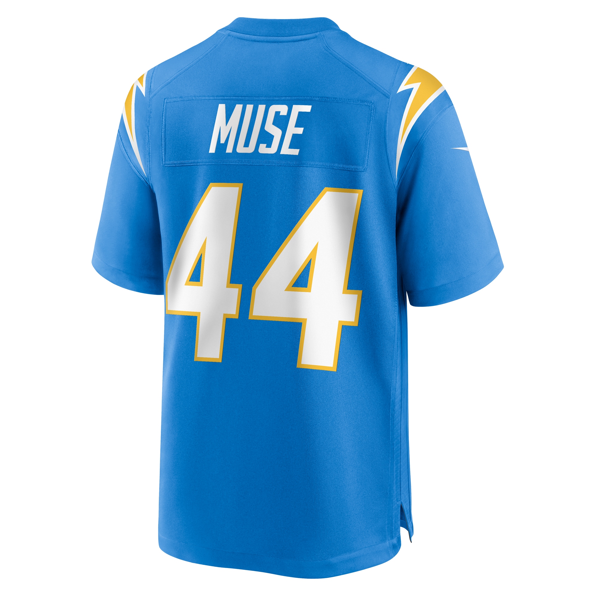 Tanner Muse Los Angeles Chargers Nike Team Game Jersey -  Powder Blue