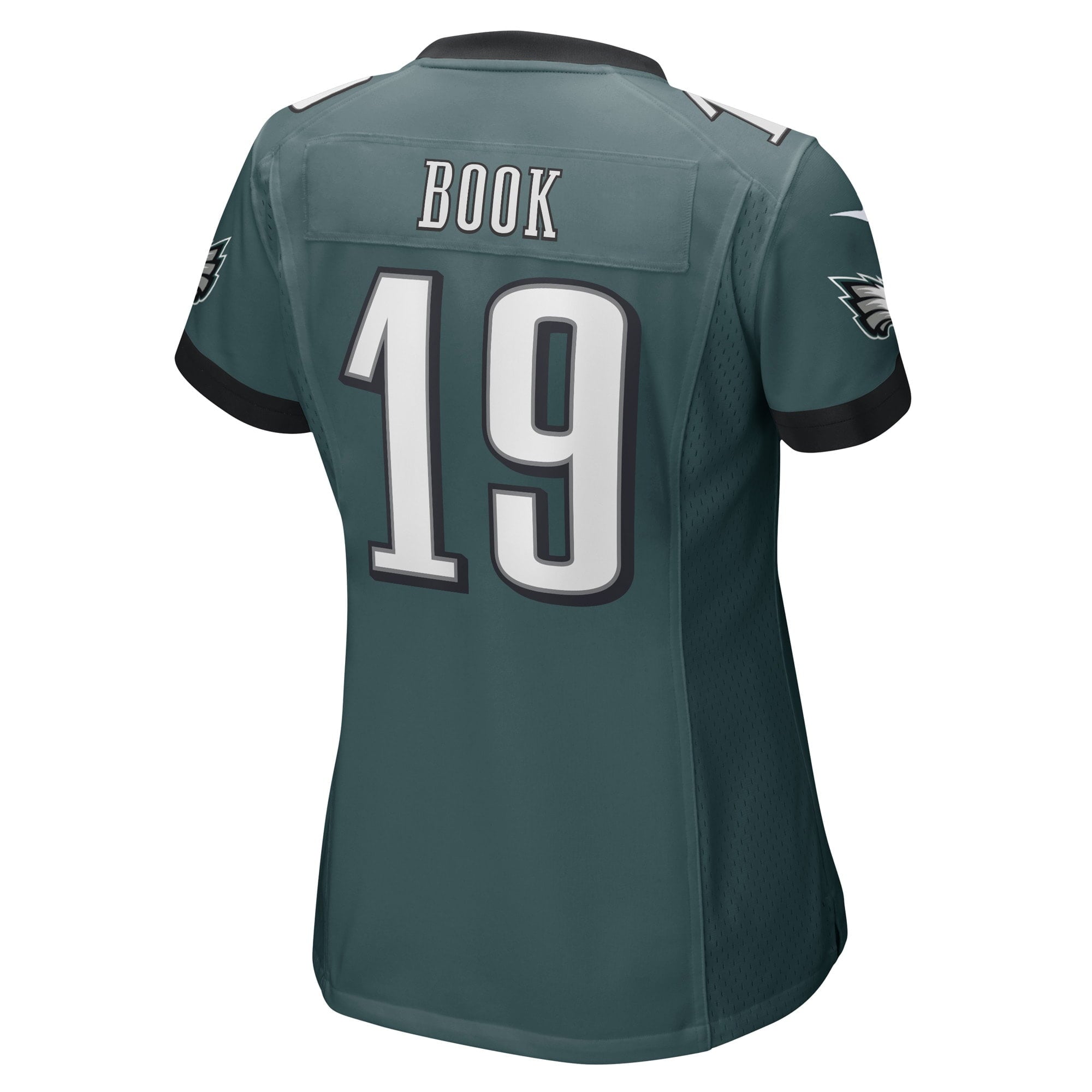 Women's Nike Ian Book Midnight Green Philadelphia Eagles Game Player Jersey