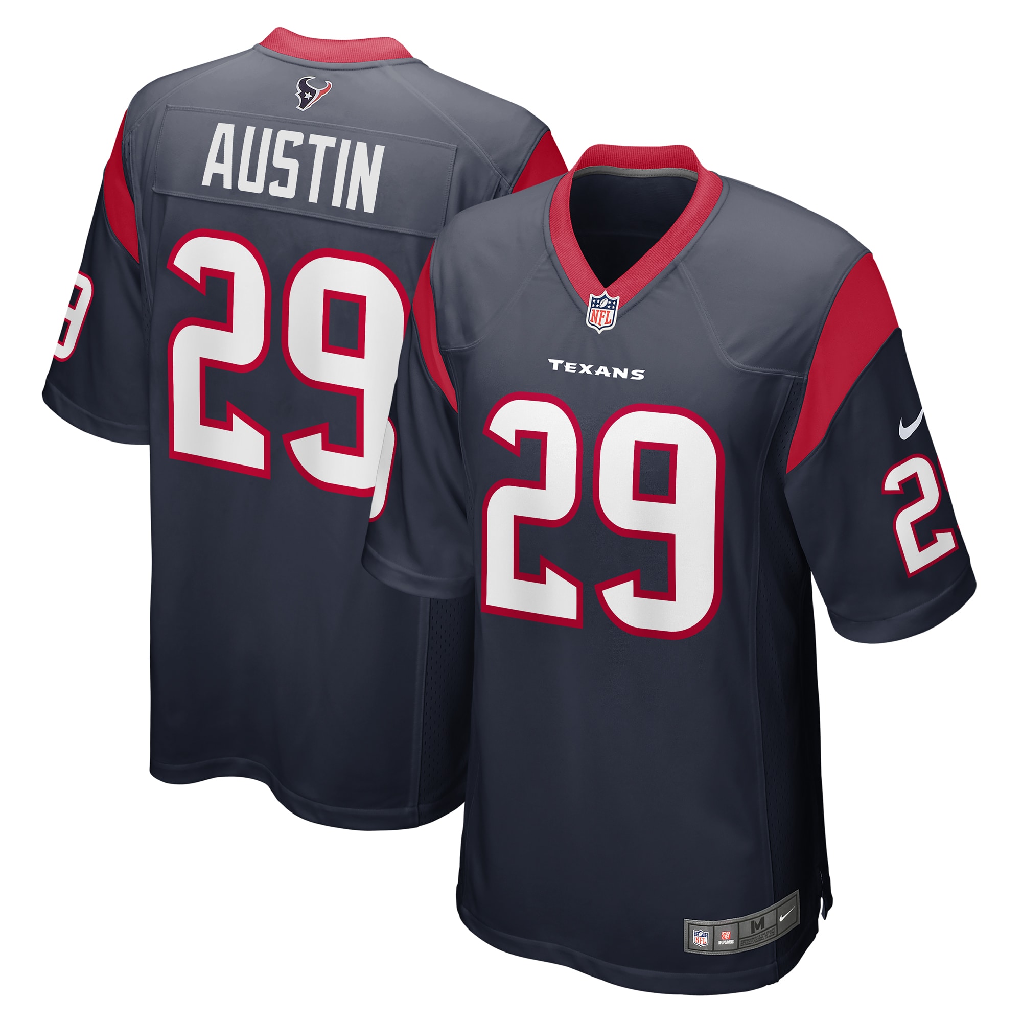 Alex Austin Houston Texans Nike Team Game Jersey -  Navy