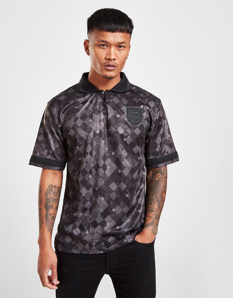 Outlet Score Draw England '90 Black-Out Retro Jersey Sort XS