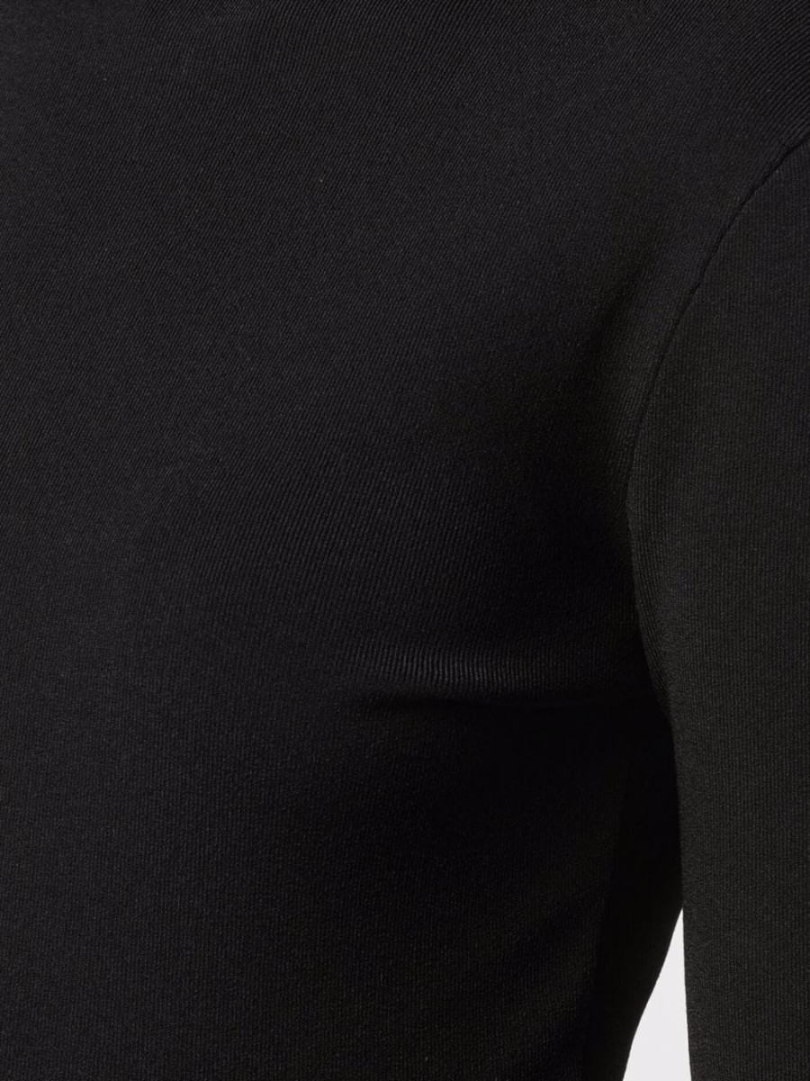 Sale Versace High neck jersey top 36