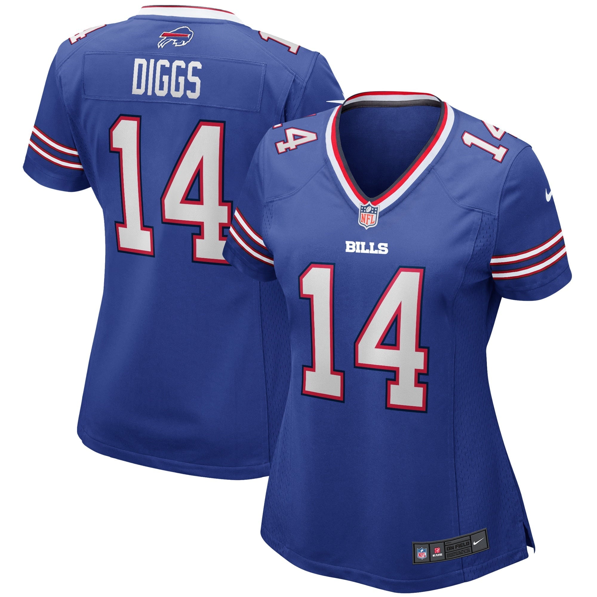 Women's Nike Stefon Diggs Royal Buffalo Bills Game Player Jersey