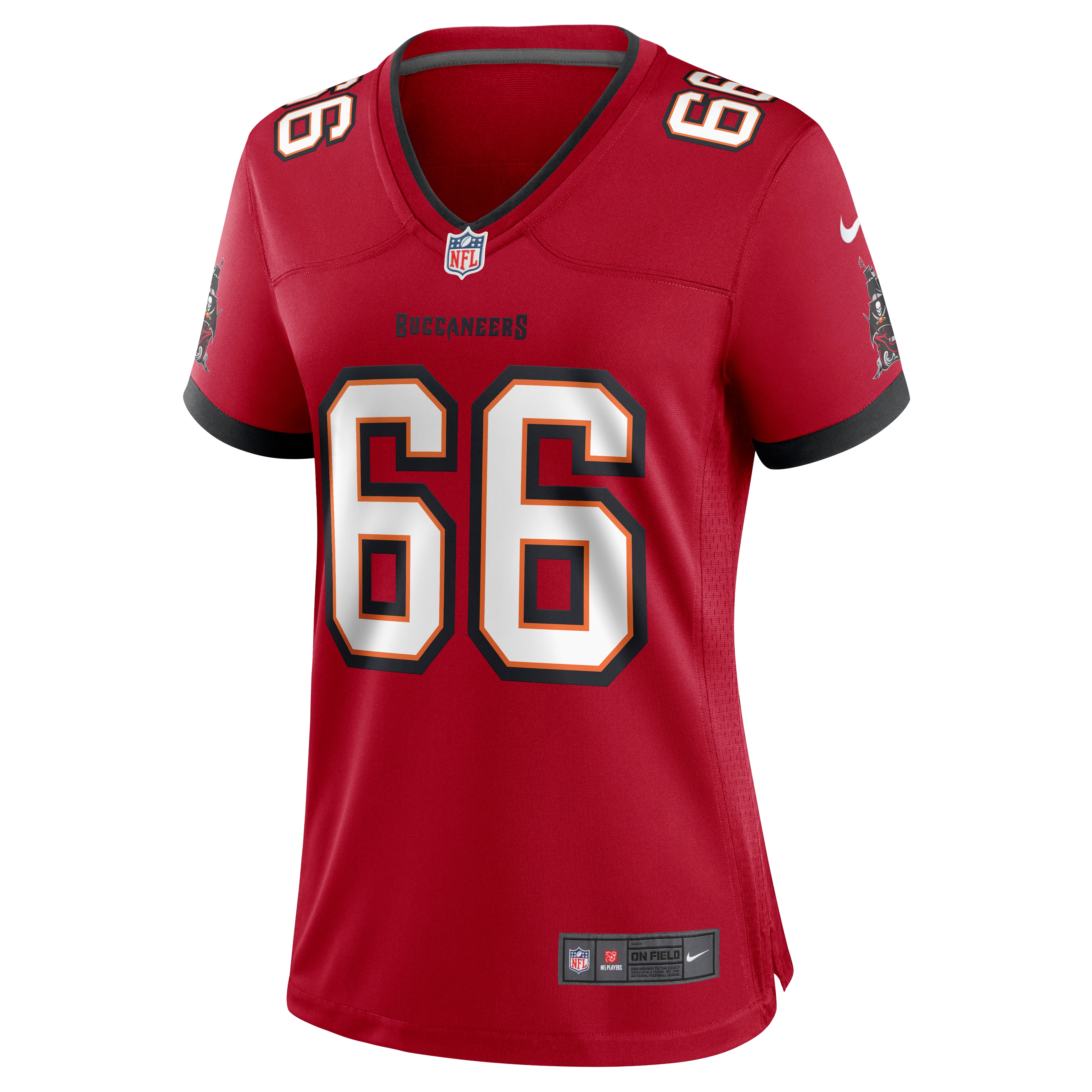 Ryan Jensen Tampa Bay Buccaneers Nike Women's Game Jersey - Red