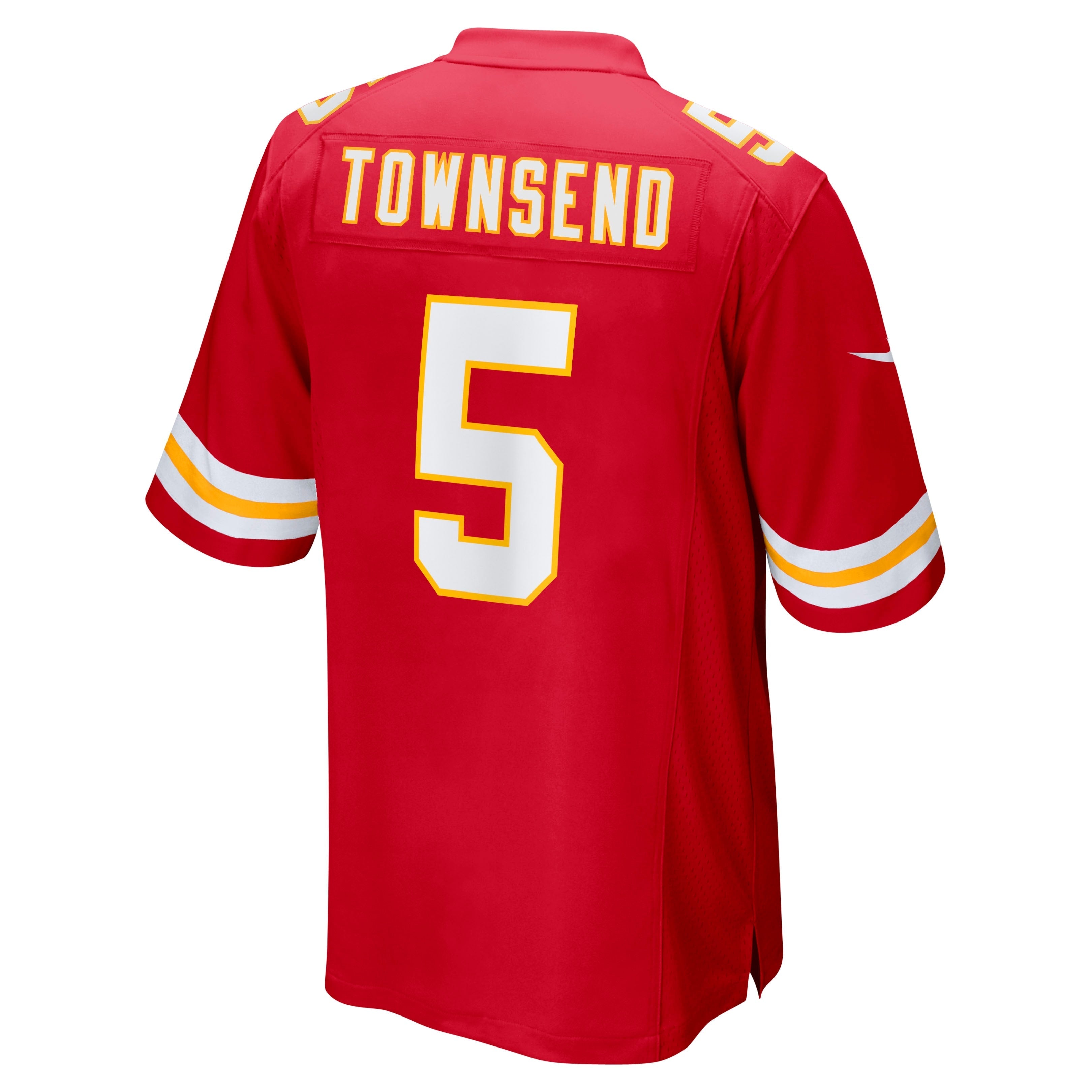 Men's Nike Tommy Townsend Red Kansas City Chiefs Game Jersey