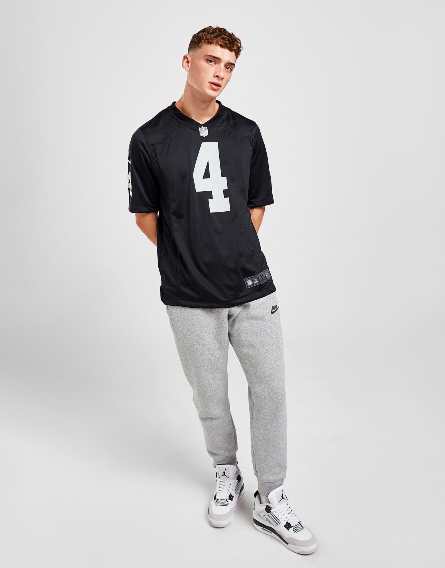 Discount Nike NFL Las Vegas Raiders Carr #4 Home Game Jersey Sort S