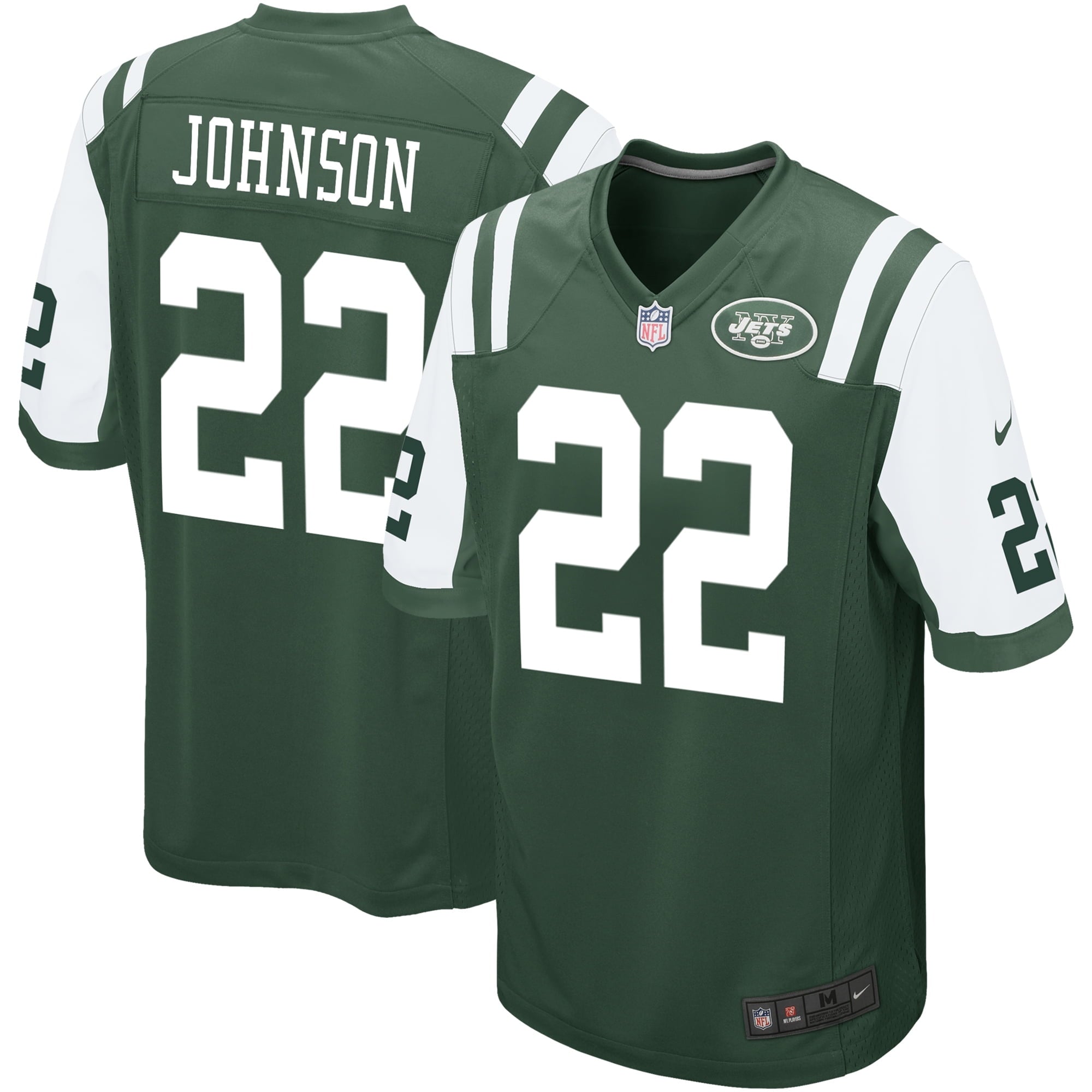 Men's Nike Trumaine Johnson Green New York Jets Game Jersey