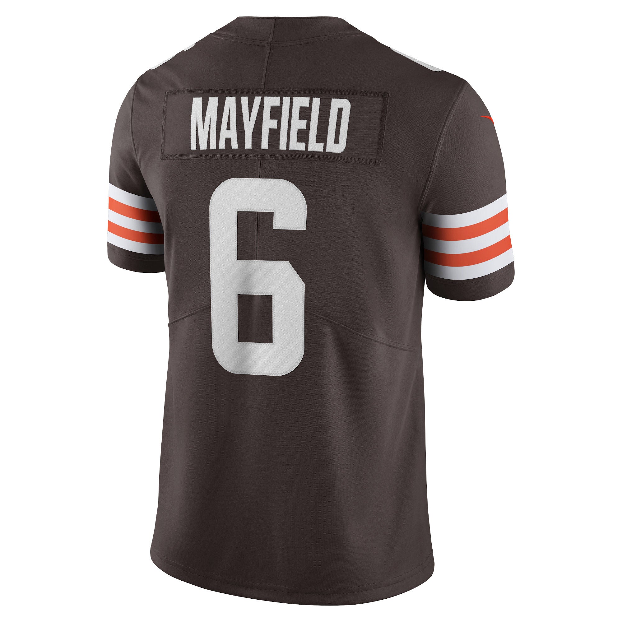 Men's Nike Baker Mayfield Brown Cleveland Browns Vapor Limited Player Jersey