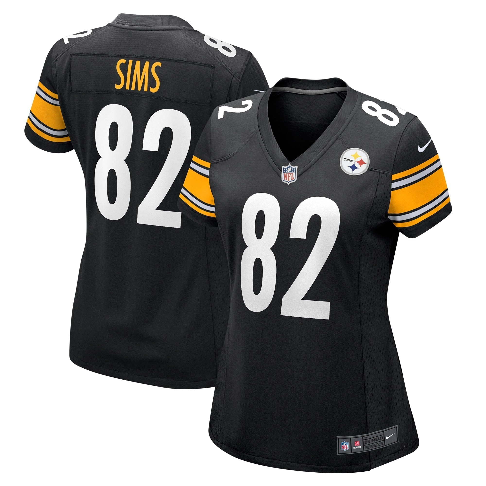 Women's Nike Steven Sims Black Pittsburgh Steelers Game Jersey