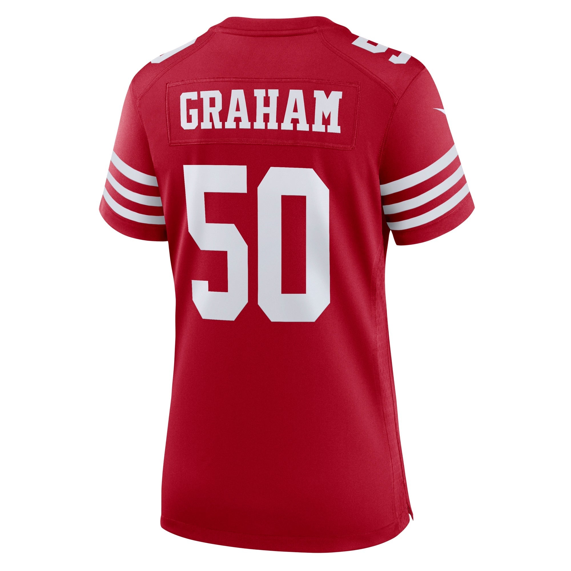 Women's Nike Jalen Graham Scarlet San Francisco 49ers Team Game Jersey