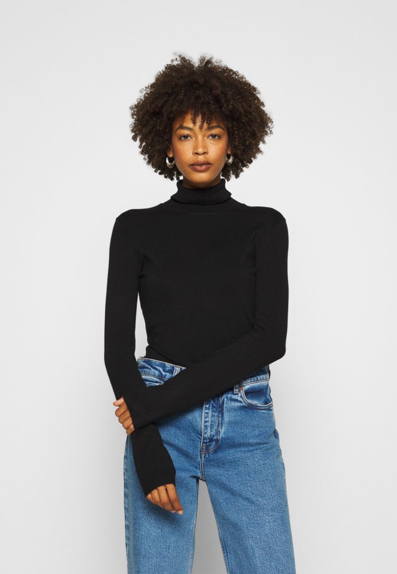 Sale Anna Field BASIC- TURTLE NECK – Jersey De Punto – Black, Mujer L