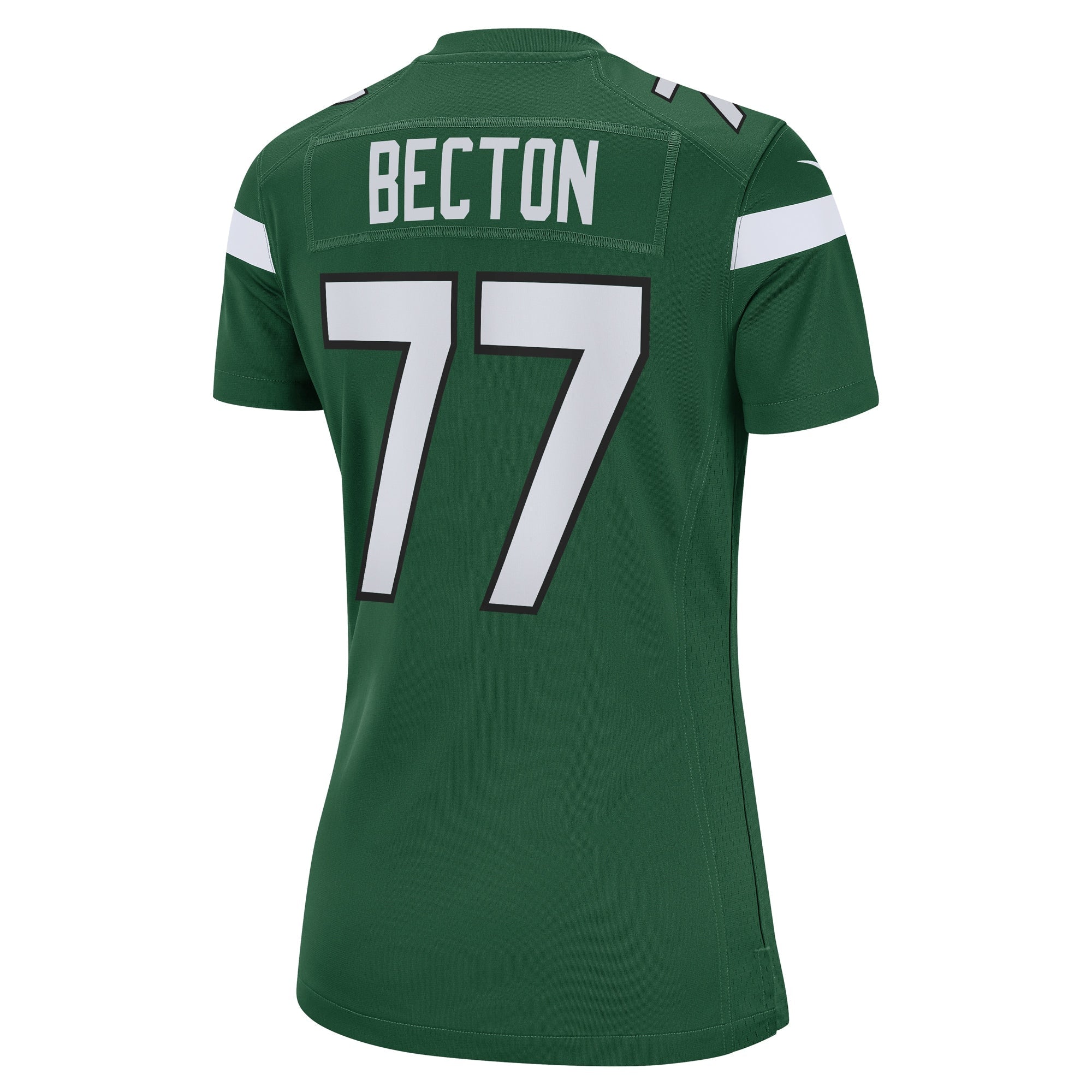 Women's Nike Mekhi Becton Gotham Green New York Jets Game Jersey