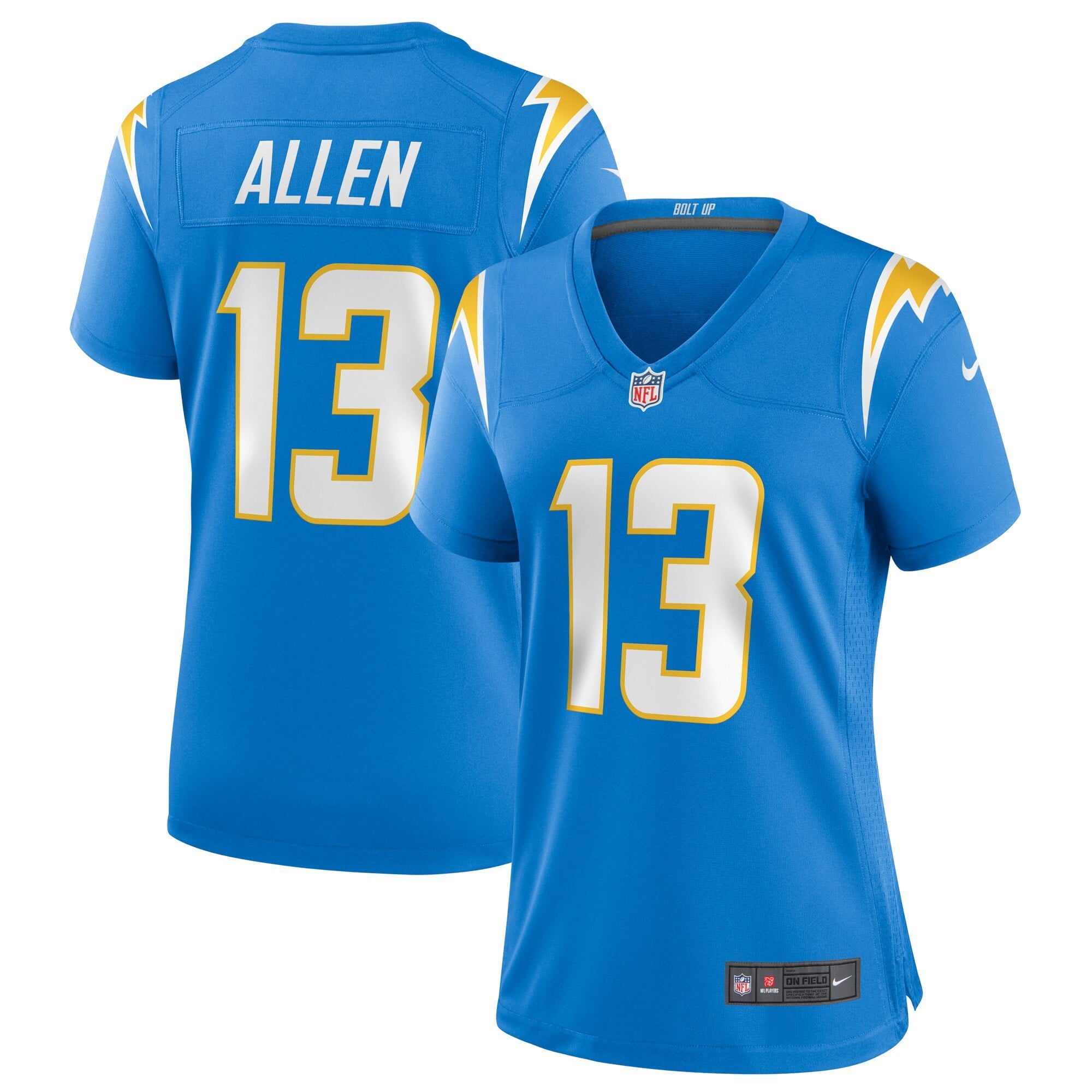 Women's Nike Keenan Allen Powder Blue Los Angeles Chargers Game Jersey