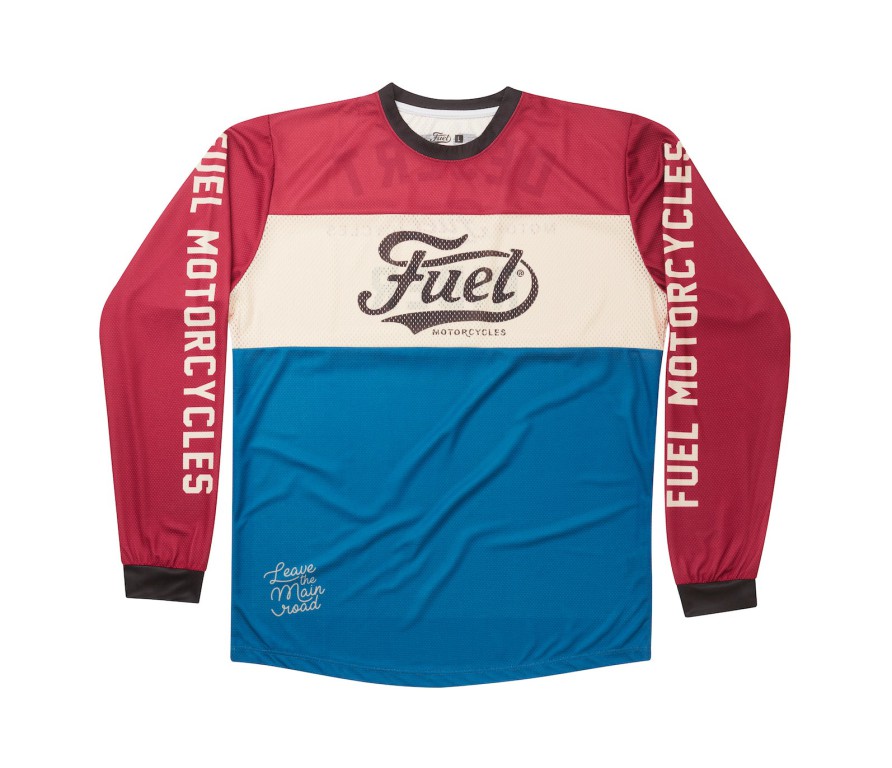 Cheap FUEL MOTORCYCLES FUEL – Dune Enduro Jersey Long Sleeve T’s S