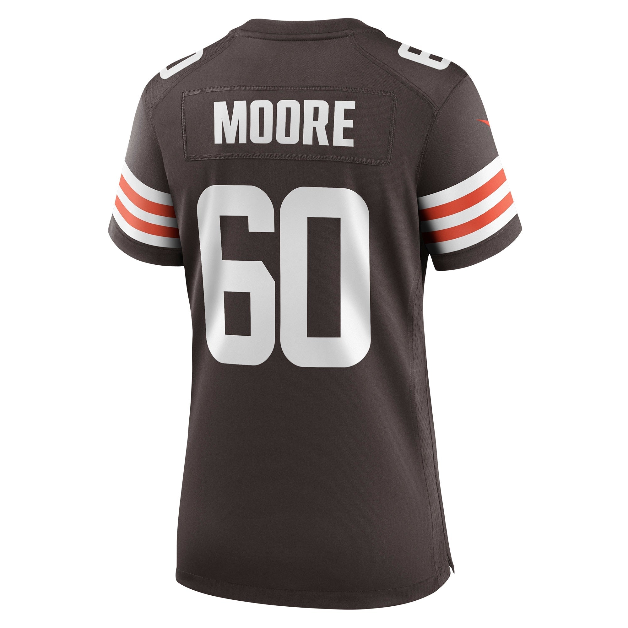 Women's Nike David Moore Brown Cleveland Browns Game Jersey