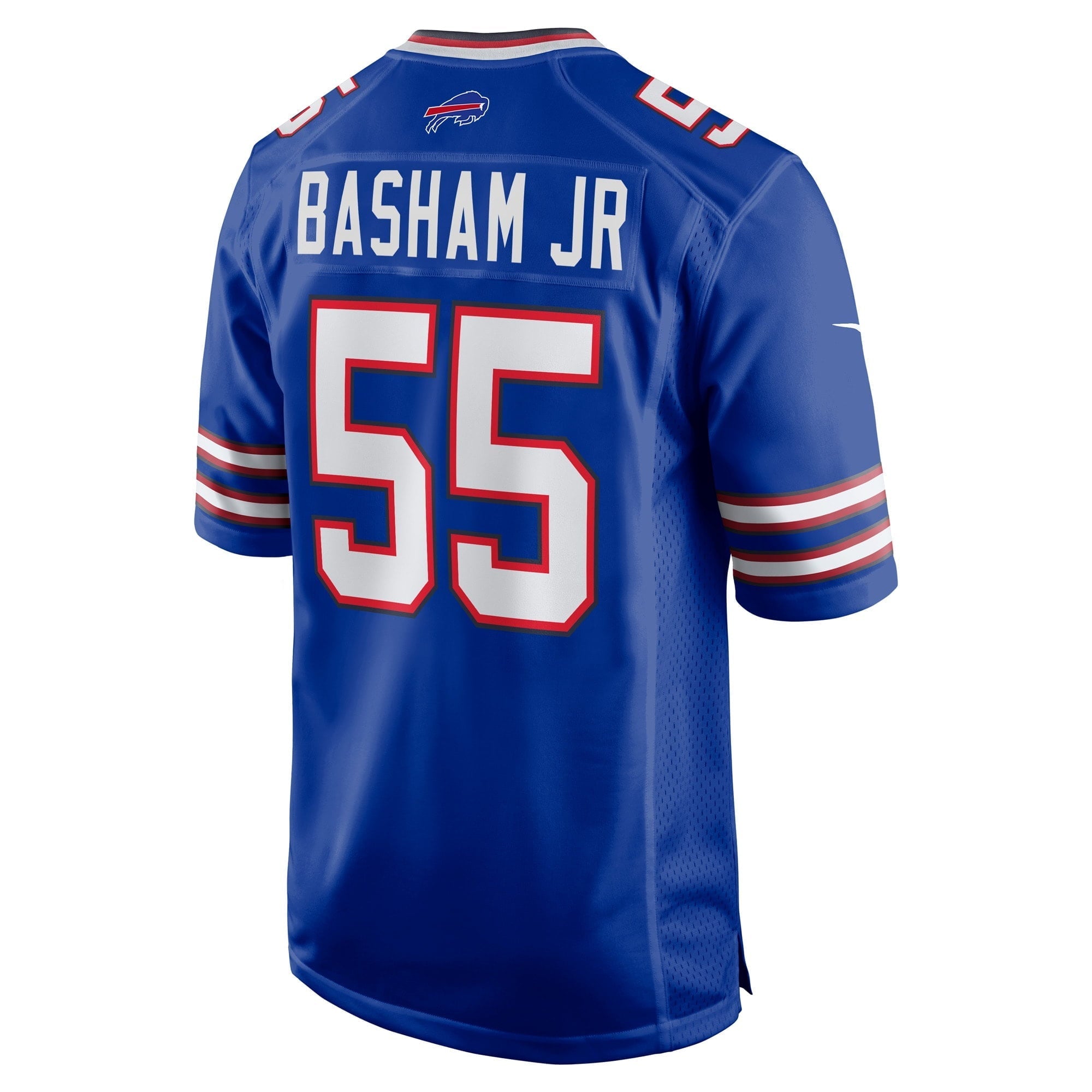 Men's Nike Boogie Basham Royal Buffalo Bills Game Jersey