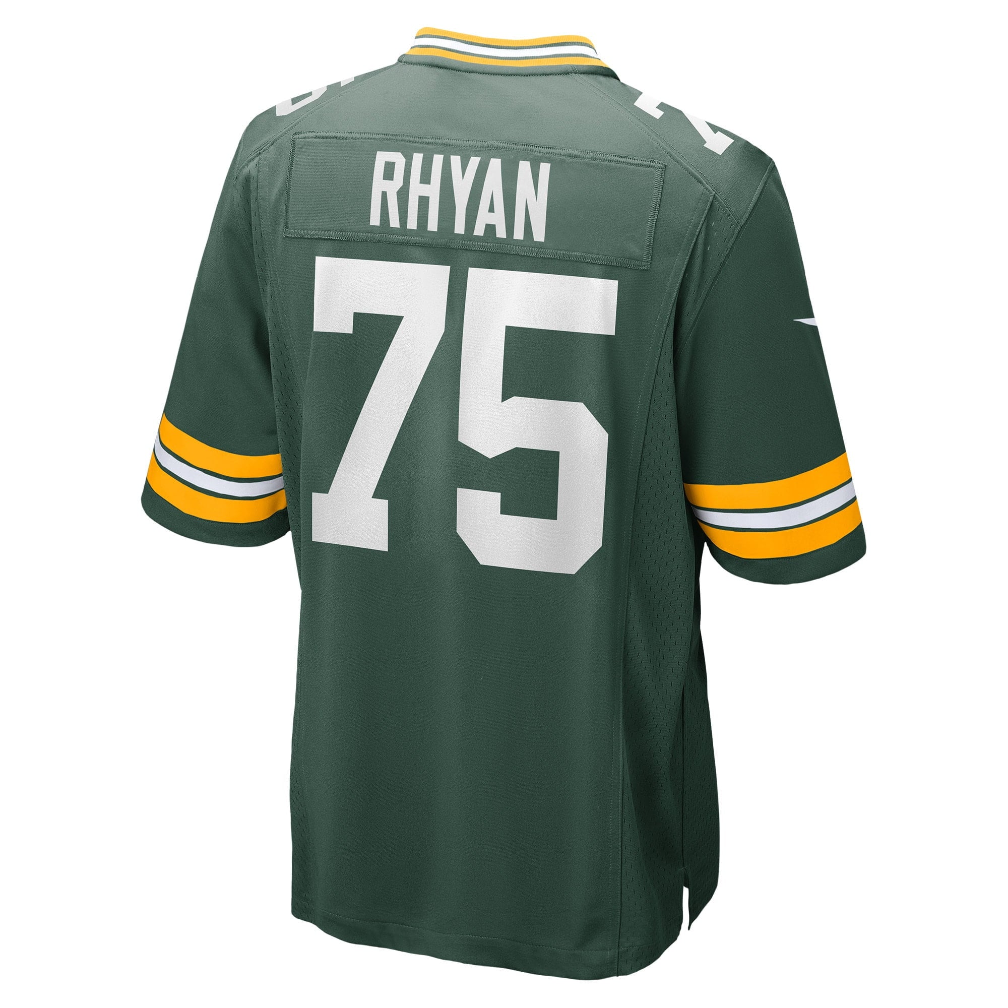 Men's Nike Sean Rhyan Green Green Bay Packers Game Player Jersey