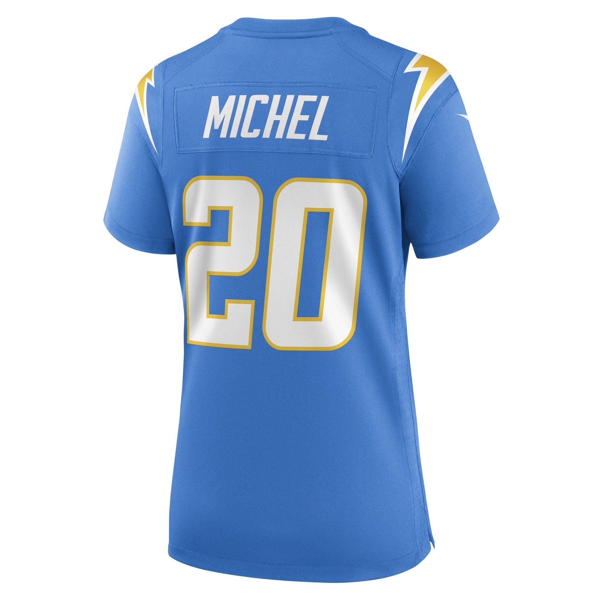 Women's Nike Sony Michel Powder Blue Los Angeles Chargers Game Player Jersey
