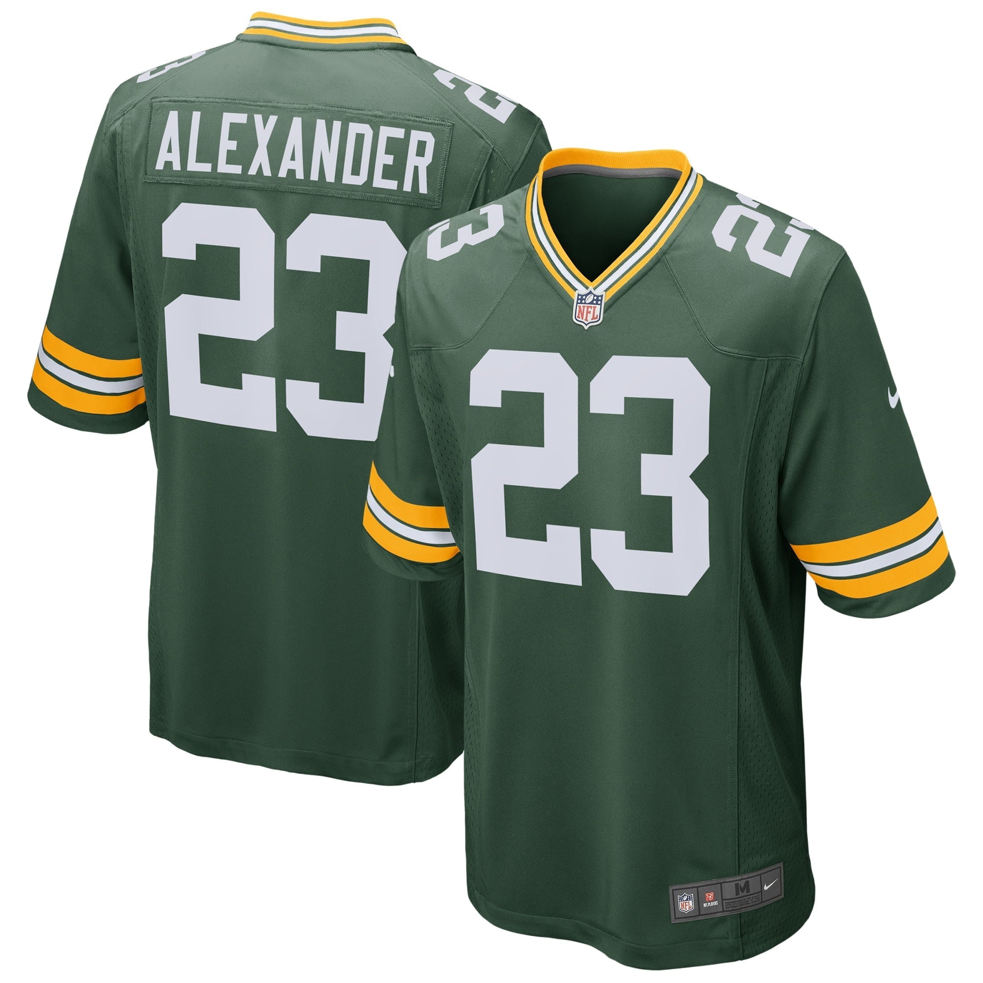 Men's Nike Jaire Alexander Green Green Bay Packers Game Jersey