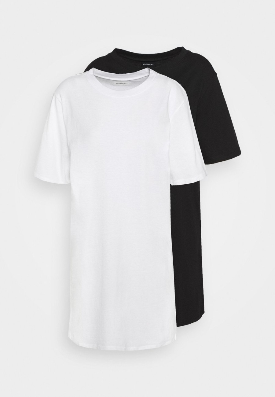 Discount Even&Odd Pas Cher 2 PACK – Robe en jersey robes col rond femme XS